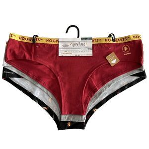 Harry Potter 3 Pack Cotton Hipster Panties Stretch XXXL